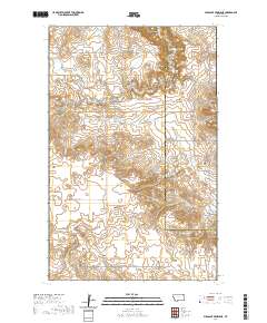 USGS US Topo 7.5-minute map for Pleasant Prairie NE MT 2020