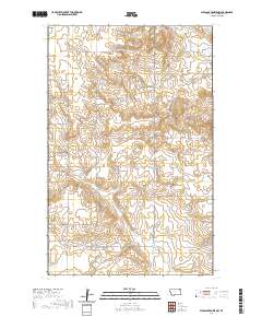 USGS US Topo 7.5-minute map for Pleasant Prairie NW MT 2020
