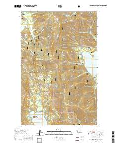USGS US Topo 7.5-minute map for Pleasant Valley Mountain MT 2020