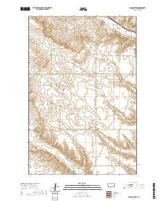 USGS US Topo 7.5-minute map for Pleasant View MT 2020