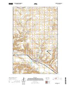 USGS US Topo 7.5-minute map for Plentywood MT 2020