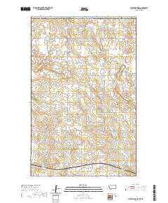 USGS US Topo 7.5-minute map for Plentywood NW MTSK 2020