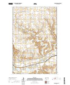 USGS US Topo 7.5-minute map for Plentywood SW MT 2020