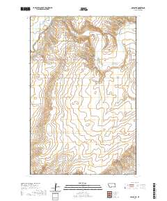 USGS US Topo 7.5-minute map for Poplar NE MT 2020