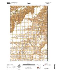 USGS US Topo 7.5-minute map for Possum Run Creek MT 2020