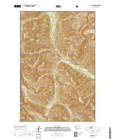 USGS US Topo 7.5-minute map for Prairie Reef MT 2020