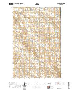 USGS US Topo 7.5-minute map for Quick Reservoir MT 2020