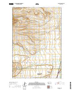 USGS US Topo 7.5-minute map for Racetrack MT 2020