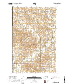 USGS US Topo 7.5-minute map for Red Bank Creek MTND 2020