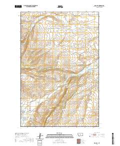 USGS US Topo 7.5-minute map for Red Hill MT 2020