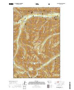 USGS US Topo 7.5-minute map for Red Meadow Lake MT 2020