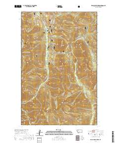 USGS US Topo 7.5-minute map for Red Plume Mountain MT 2020