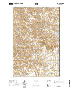 USGS US Topo 7.5-minute map for Regal Coulee MT 2020