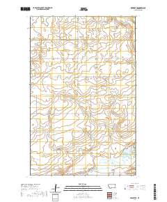 USGS US Topo 7.5-minute map for Reserve SE MT 2020