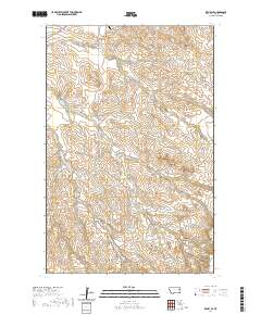 USGS US Topo 7.5-minute map for Richey SE MT 2020