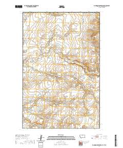 USGS US Topo 7.5-minute map for Richmond Reservoir NE MTSK 2020