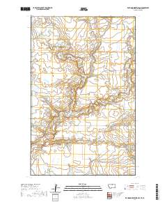 USGS US Topo 7.5-minute map for Richmond Reservoir NW MTSK 2020