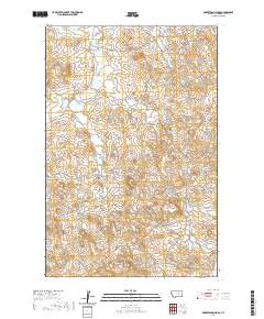 USGS US Topo 7.5-minute map for Robertson School MT 2020