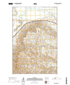 USGS US Topo 7.5-minute map for Robinson Ranch MT 2020