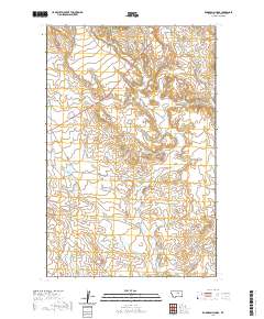 USGS US Topo 7.5-minute map for Robinson School MT 2020