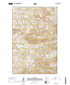 USGS US Topo 7.5-minute map for Rocky Boy MT 2020