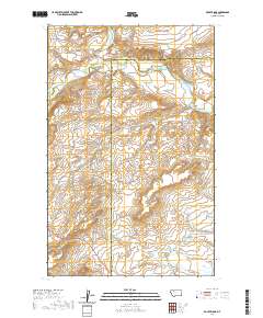 USGS US Topo 7.5-minute map for Rocky Ridge MT 2020