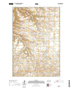 USGS US Topo 7.5-minute map for Roy NW MT 2020