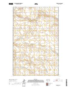 USGS US Topo 7.5-minute map for Rudyard NE MT 2020