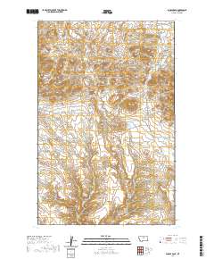 USGS US Topo 7.5-minute map for Saddle Rock MT 2020