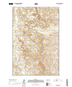 USGS US Topo 7.5-minute map for Sadie Coulee MT 2020
