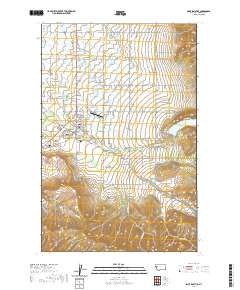 USGS US Topo 7.5-minute map for Saint Ignatius MT 2020