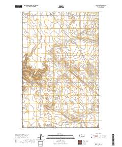 USGS US Topo 7.5-minute map for Saint Johns MT 2020