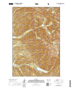 USGS US Topo 7.5-minute map for Saint Marys Lake MT 2020