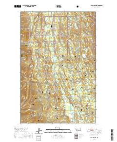 USGS US Topo 7.5-minute map for Salmon Prairie MT 2020