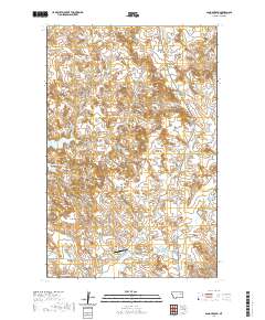 USGS US Topo 7.5-minute map for Sand Arroyo MT 2020