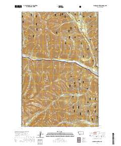 USGS US Topo 7.5-minute map for Scenery Mountain MT 2020