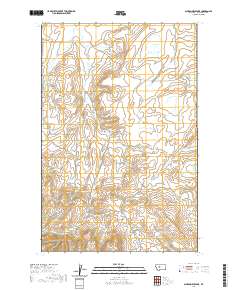 USGS US Topo 7.5-minute map for Schrammeck Lake MT 2020