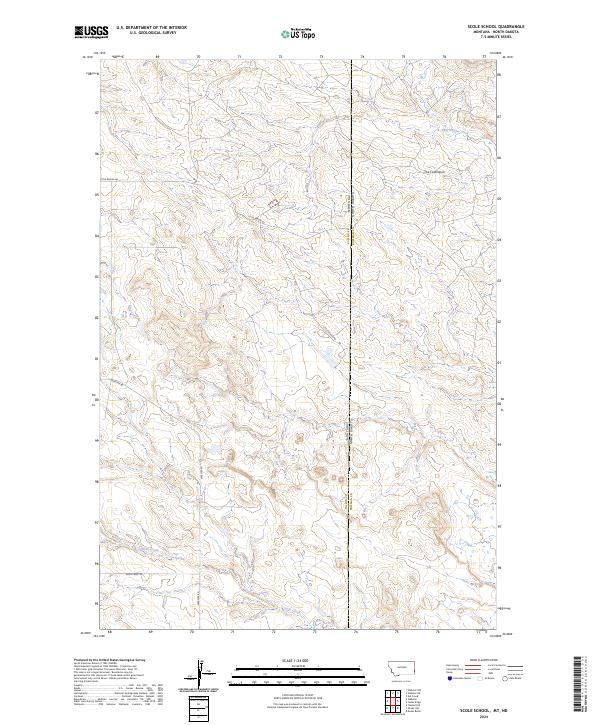 US Topo 7.5-minute map for Scole School MTND