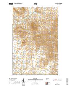 USGS US Topo 7.5-minute map for Scotty Butte MT 2020