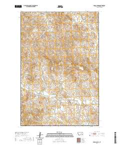 USGS US Topo 7.5-minute map for Searl Coulee MT 2020