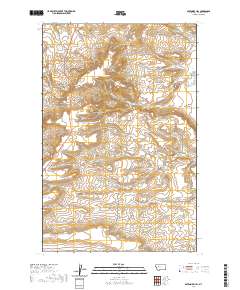 USGS US Topo 7.5-minute map for Sevenmile Hill MT 2020