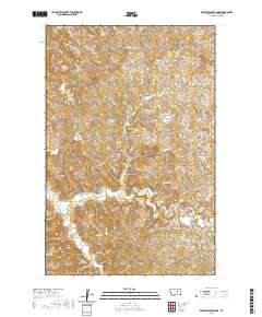 USGS US Topo 7.5-minute map for Seventynine Coulee MT 2020