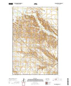 USGS US Topo 7.5-minute map for Seymour Reservoir MT 2020