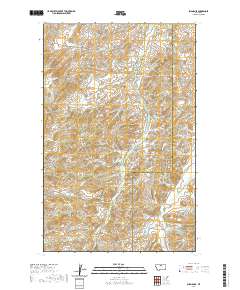 USGS US Topo 7.5-minute map for Shambo SE MT 2020