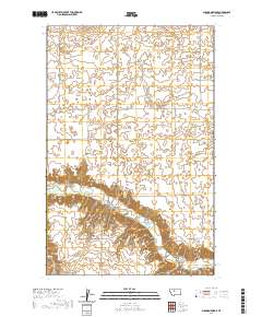 USGS US Topo 7.5-minute map for Shannon Bridge MT 2020