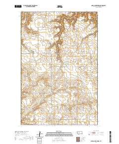 USGS US Topo 7.5-minute map for Sheep Coulee Spring MT 2020