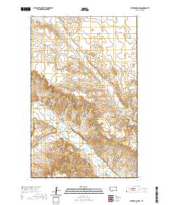 USGS US Topo 7.5-minute map for Shipstead Coulee MT 2020