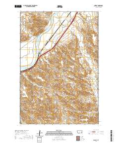USGS US Topo 7.5-minute map for Shirley MT 2020