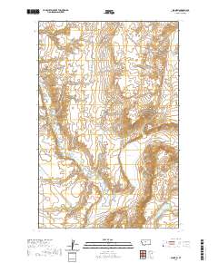 USGS US Topo 7.5-minute map for Shonkin MT 2020