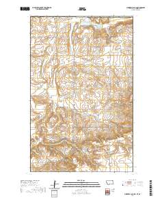 USGS US Topo 7.5-minute map for Si Merrell Slough MTSK 2020